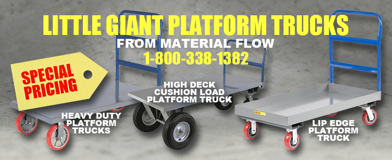 Little Giant platform trucks from Material Flow